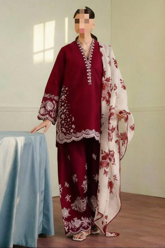 Breeze / Coco Pure Lawn 90/70 3PC Embroidered Summer Collection with Digital Printed Dupatta