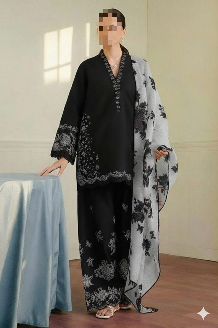 Breeze / Coco Pure Lawn 90/70 3PC Embroidered Summer Collection with Digital Printed Dupatta