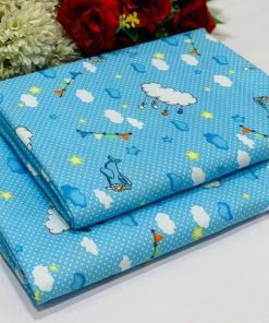 Winter Unstitched Cotton 2PC Suit