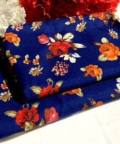 Winter Unstitched Cotton 2PC Suit