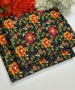 Winter Unstitched Cotton 2PC Suit