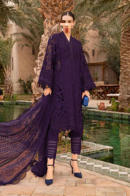 Buy Maria B Premium 3PC Embroidered Suit | Latest Lawn Collection Pakistan