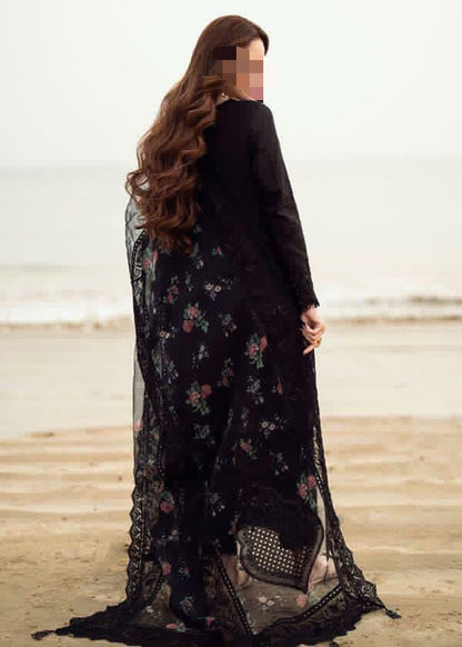 Nureh Lawn Collection 3PC Chikankari Embroidered Suit with Organza Dupatta | Wear by Sana Javed