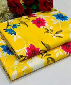 Winter Unstitched Cotton 2PC Suit