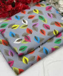 Winter Unstitched Cotton 2PC Suit