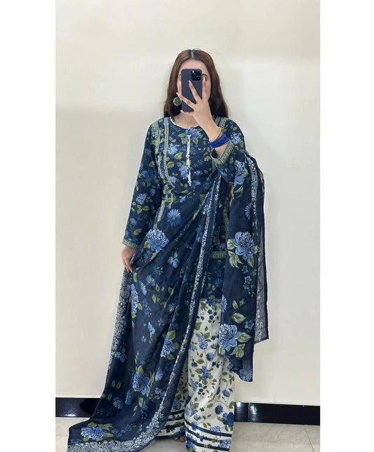 Buy Bin Saeed Lawn Collection 2026 | Printed 3PC Lawn Suit Online Pakistan