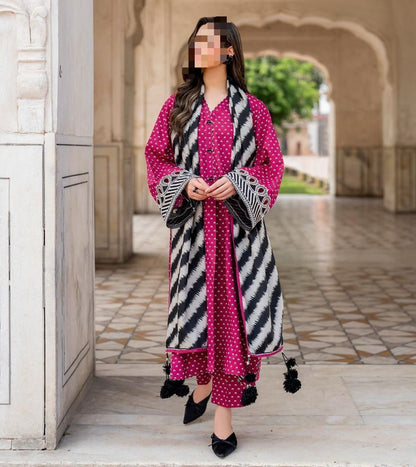 Buy Bin Saeed Lawn Collection 2026 | Printed 3PC Lawn Suit Online Pakistan