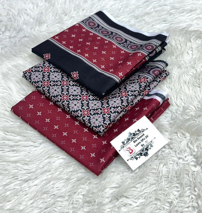 Buy Bin Saeed Lawn Collection 2026 | Printed 3PC Lawn Suit Online Pakistan