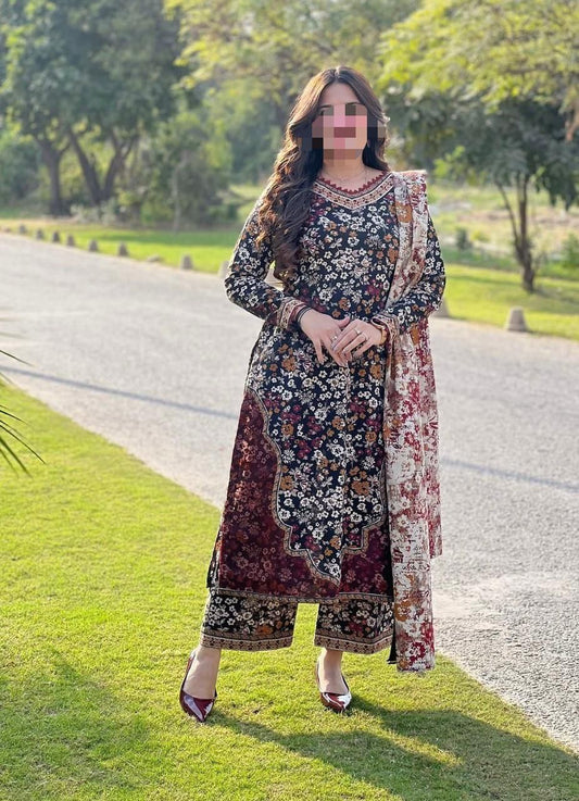 Buy Bin Saeed Lawn Collection 2026 | Printed 3PC Lawn Suit Online Pakistan