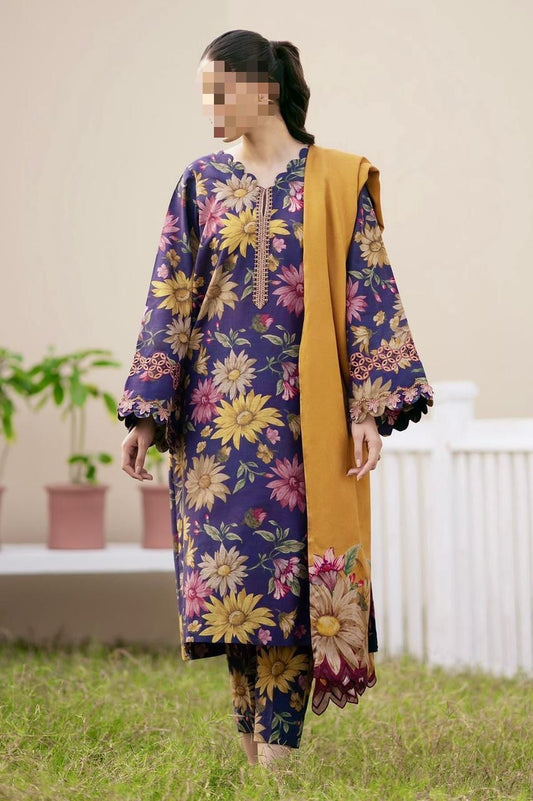 Buy Bin Saeed Lawn Collection 2026 | Printed 3PC Lawn Suit Online Pakistan