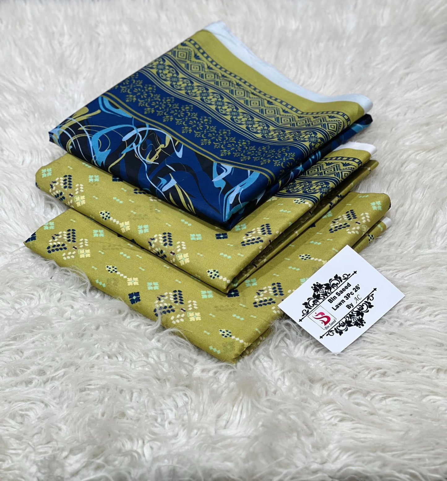 Buy Bin Saeed Lawn Collection 2026 | Printed 3PC Lawn Suit Online Pakistan