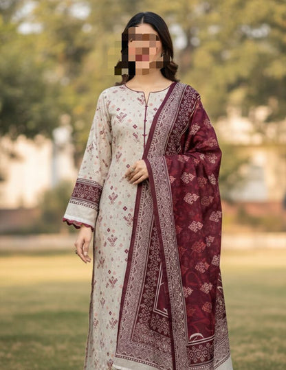 Buy Bin Saeed Lawn Collection 2026 | Printed 3PC Lawn Suit Online Pakistan