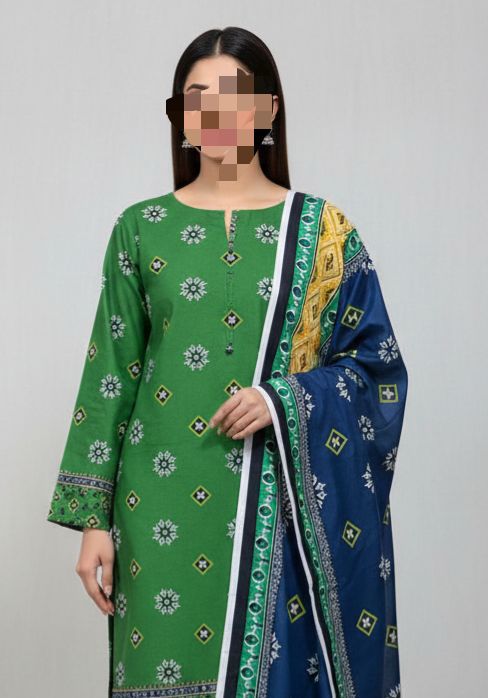Buy Bin Saeed Lawn Collection 2026 | Printed 3PC Lawn Suit Online Pakistan