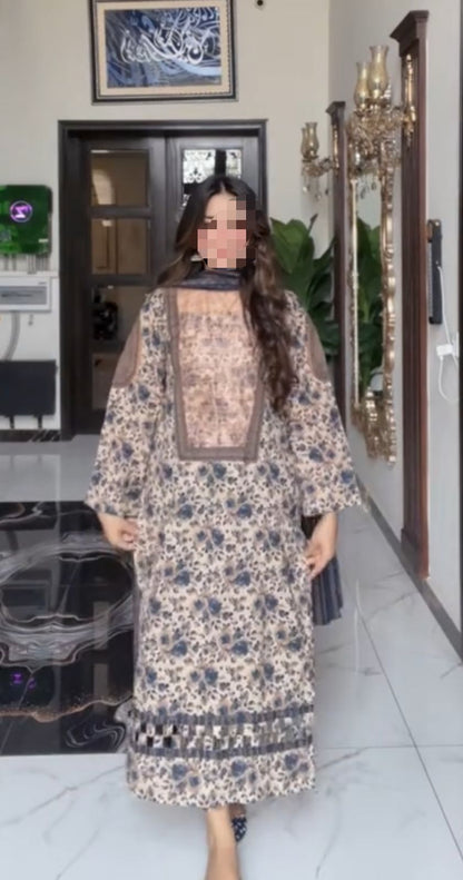 Buy Bin Saeed Lawn Collection 2026 | Printed 3PC Lawn Suit Online Pakistan