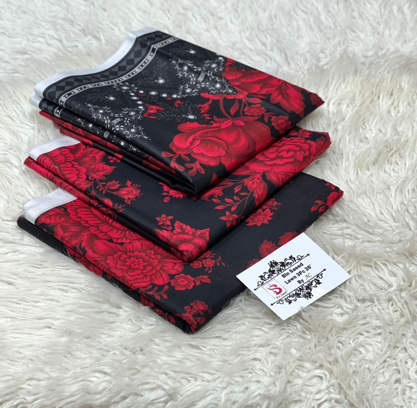 Buy Bin Saeed Lawn Collection 2026 | Printed 3PC Lawn Suit Online Pakistan