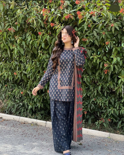 Buy Bin Saeed Lawn Collection 2026 | Printed 3PC Lawn Suit Online Pakistan